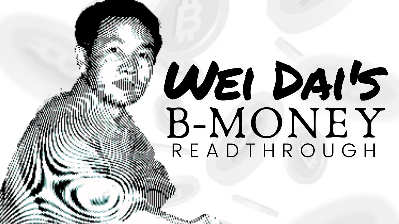تم وصف B-money في البداية في إقتراح من قِبل مهندس الكمبيوتر Wei Dai الذي نُشر في التسعينيات. و تم الاستشهاد به في ورقة البيتكوين البيضاء وليس من الصعب معرفة السبب الحقيقي و الكامل لذلك. اقترحت B-money نظام إثبات العمل المستخدم في تعدين البيتكوين واستخدام قاعدة بيانات موزعة حيث يوقع المستخدمون المعاملات. وصفت نسخة ثانية من b-money أيضًا فكرة مشابهة إلى ستاكينج والتي تستخدم في العملات الرقمية الأخرى و خصوصا عملات الديفاى فى وقتنا الحالى.